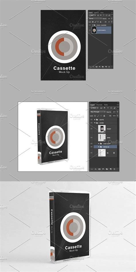 Blank white video cassette tape box mockup, isolated, clipping path. Cassette Mock Up (With images) | Music design, Mockup ...