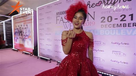 Myanmar Intl Fashion Week 2019 Day 1 Youtube
