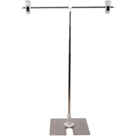 Mnycxen Adjustable Poster Stand Stainless Steel Display Banner Holder