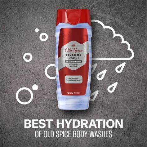 Old Spice Hydrowash Body Wash Smoother Swagger 16 Fl Oz Bakers