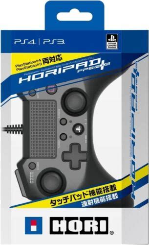 Hori Pad Fps Plus For Ps4 Ps3 Turbo Rapid Fire Wired Controller Gamepad