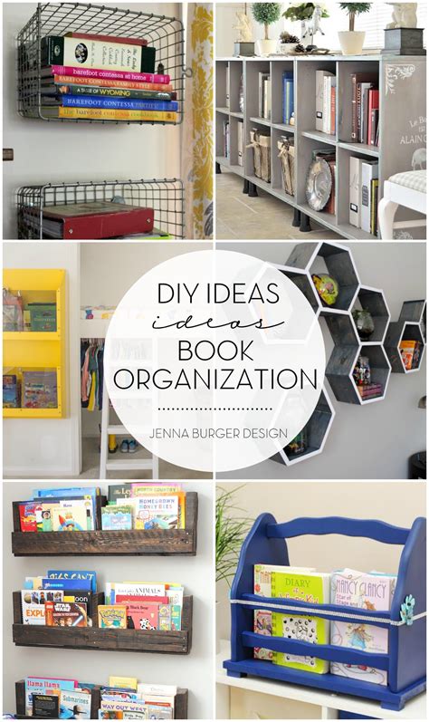 Do it yourself, or the commonly used initialism, diy, refers to projects that are frequently hired out because they require skills, but which some people may prefer to do for themselves. DIY Ideas for Book Organization - Jenna Burger