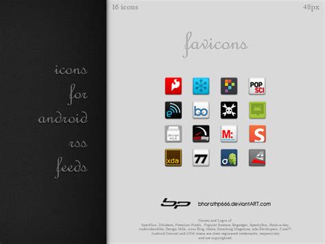 Android Favicons By Bharathp666 On Deviantart