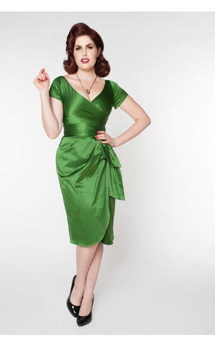 Pinup Couture Ava Dress In Jade Green Pinup Couture Dresses Pinup