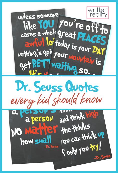 Reading Quotes For Kids Dr Seuss