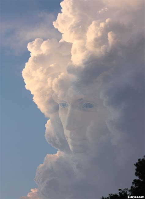 Head in the clouds (plural heads in the clouds). Cloud dreaming picture, by CMYK46 for: cup face photoshop ...