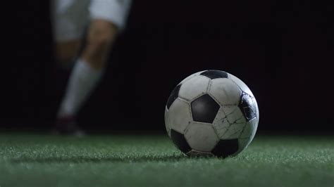 Closeup Of Soccer Ball Shoot Professional Stock Footage Sbv 322980963