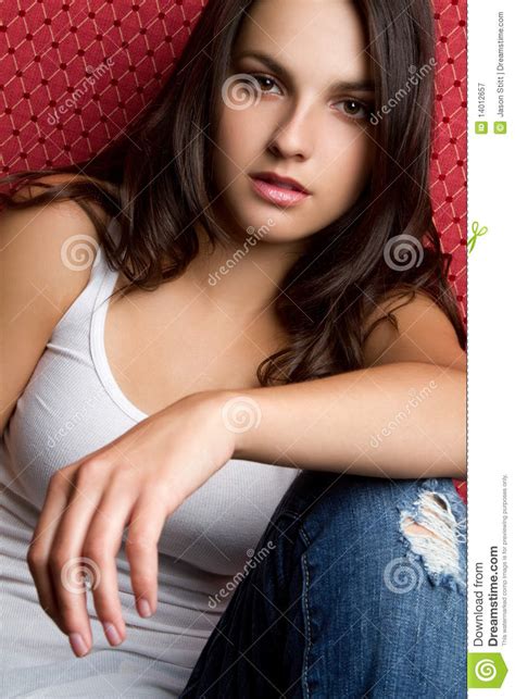 Casual Teen Girl Royalty Free Stock Photography Image 14012657