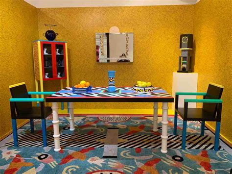 Memphis Group Design Objects Must See Museum Exhibit The Design Tourist
