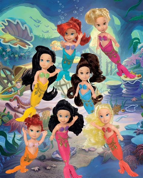 Female Disney Characters 女迪斯尼人物 Ariel 12 阿里尔 The Little Mermaid