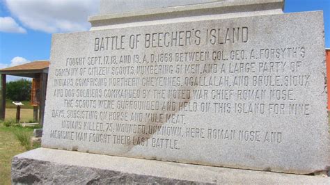 Beechers Island Battlefield Monument Beecher Island Co Flickr