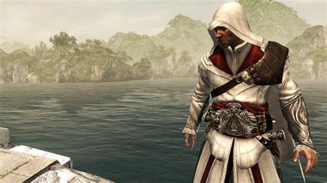 Assassin S Creed Ezio Outfit Hidden Blade Rope Dart Finishing