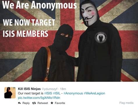 After Taking Down Isis Twitter Accounts Anonymous Is Now Trolling Them On Social Media
