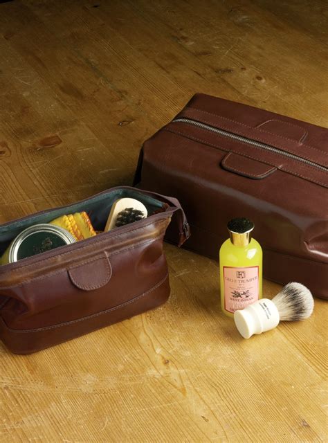 Leather Travel Accessories The Ben Silver Collection