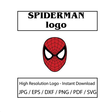 Spiderman Logo Spiderman Clipart Spiderman Cricut Silhouette | Etsy