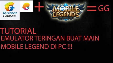 Welcome to my channel online techtube. TUTORIAL INSTAL MOBILE LEGEND di emulator TENCENT GAMING BUDDY PC - YouTube