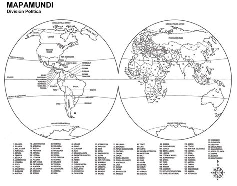Mapas Mundi Preto e Branco para Imprimir e Colorir Educação Infantil Online Cursos