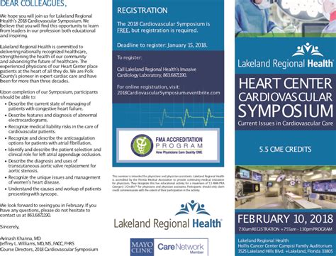 Lrh Cv Symposium Brochure 2018 Page 1 Heart Rhythm Center