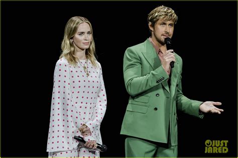 Ryan Gosling And Emily Blunt Promote The Fall Guy At Cinemacon Photo