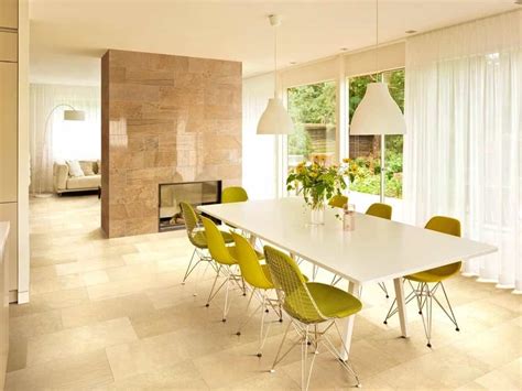 Modern Living Room With Elegant Ceramic Wall Tiles 48937