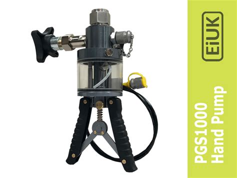 Pgs1000 High Pressure Hydraulic Test Pump Eurotron Instruments Uk Ltd