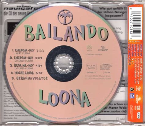 Loona Bailando Cdm Eurodance 90 Cd Shop