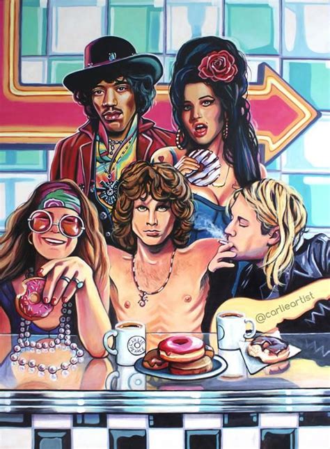 The 27 Club Diner Jimi Hendrix Janis Joplin Amy Winehouse Jim
