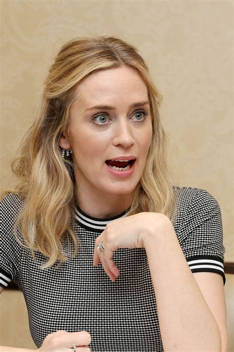 Emily Blunt A Quiet Place Press Conference In Austin