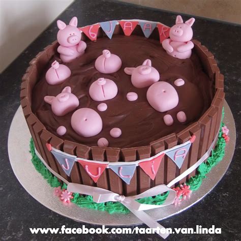 Mud Piggy Cake Pig Birthday Cakes Piggy Cake Pigs In Mud Cake My Xxx