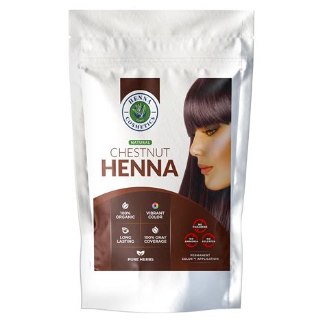 100 Pure Henna Powder Hair Dye Chestnut Color 100 Grams 35