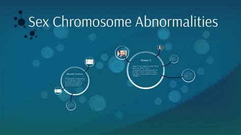 Sex Chromosome Abnormalities By Hannah Hogle