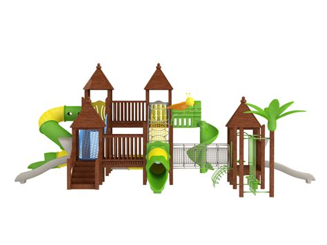 Wooden Playground Education Plastic Schoolyard Playground Png