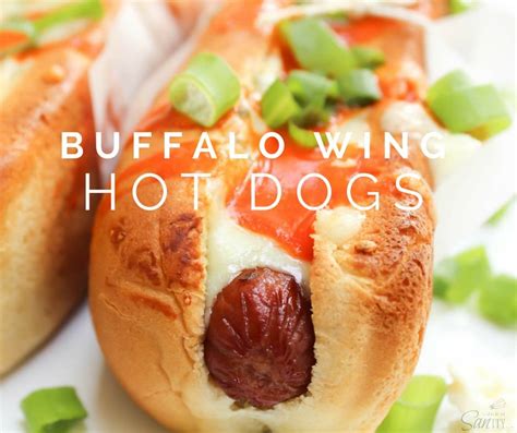 Hot wings refer specifically to the buffalo wild wings hot sauce. Buffalo Wing Hot Dogs