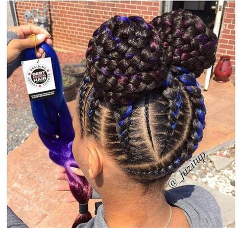 Some people might think that pin up hairstyles are old fashioned in fact, people drew inspirations from the first advertisements and black and white movies, where it a cool solution for ladies of any age and it would be best presented in a black glossy color for some. 80 Amazing Feed in Braids for 2020