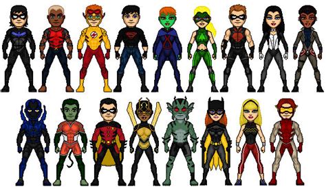 Dc Universe Young Justiceinvasion Team By Billanesc On Deviantart