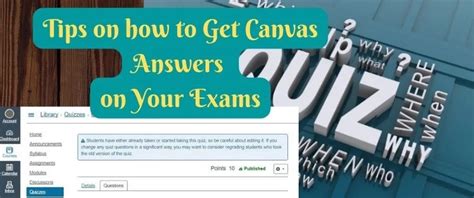 Hacks On How To Get Canvas Answers On Quizzes And Exams