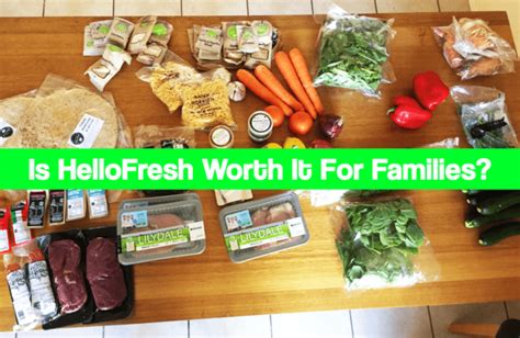Review Hellofresh For Families Is Hellofresh Worth It Families