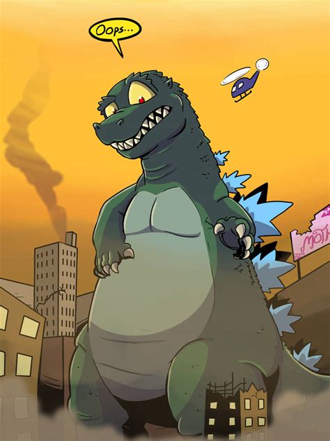 Godzilla King Of Oops By Jurassiczalar On Deviantart