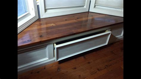 How To Build A Bay Window Bench Seat With Storage