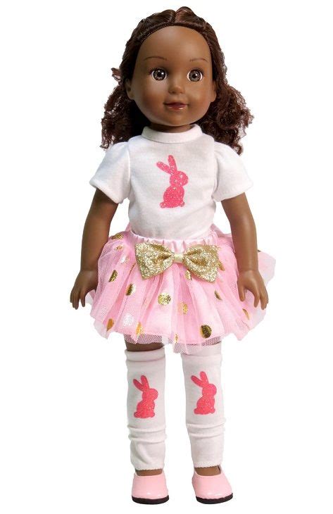 145 Wellie Wisher Doll Polka Dots Pumpkin Outfit The Doll Boutique