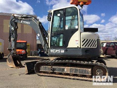 2014 Terex Tc75 Track Excavator For Sale 1548 Hours North Haven Ct