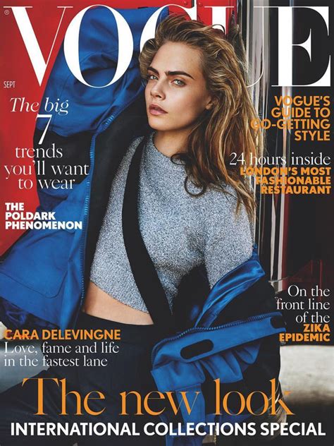 Cara Delevingne Lands Her Fifth British Vogue Cover For September