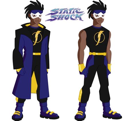 Static Shock Original Size Png Image Pngjoy