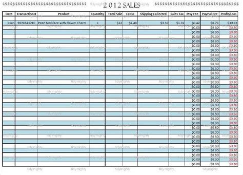 Sales Tracking Template 4 Free Printable Word Excel And Pdf Formats