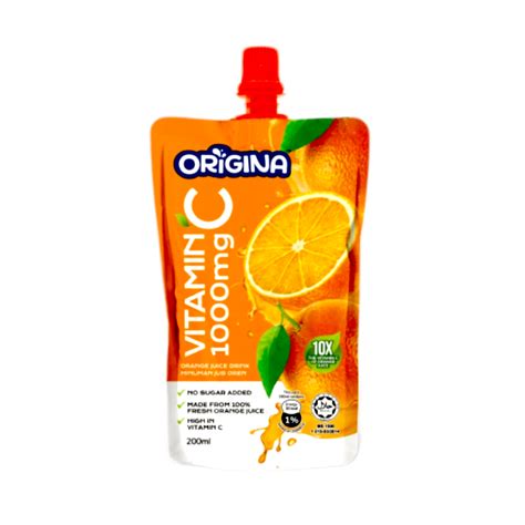 Origina Vitamin C 1000mg Orange Juice Drink 200ml Shopifull