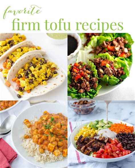 See below for more details on different types of tofu. How to Cook with Tofu: A Guide | Tofu recipes, Firm tofu recipes, Tofu recipes healthy