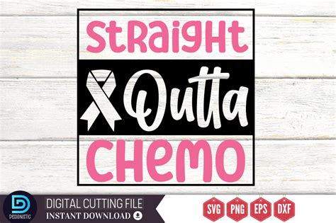 Straight Outta Chemo Svg Graphic By Designs Dark · Creative Fabrica