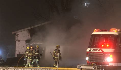 Overnight Fire Destroys Building Near Bath Township Meijer
