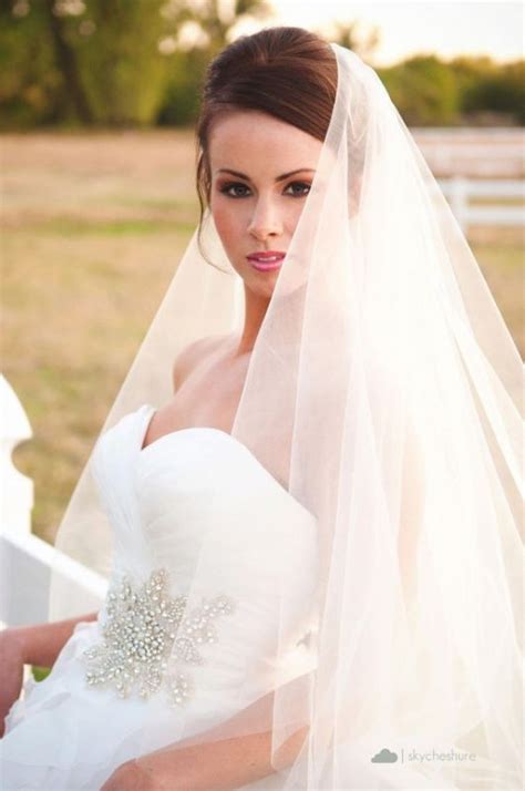 Red wedding dresses for women. Long veil & red wedding inspiration | Weddingbee Photo Gallery