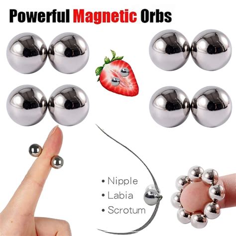 Non Piercing Powerful Magnet Nipple Orb Nipple Piercing Bdsm Link